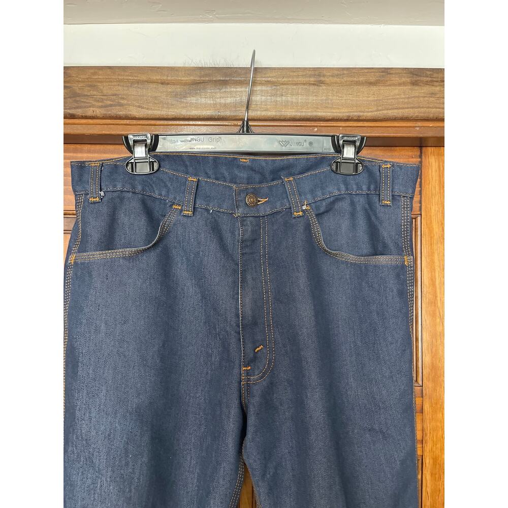 Vintage orange label Levi’s Chreist denim pants men’s size 34 - Picture 2 of 6